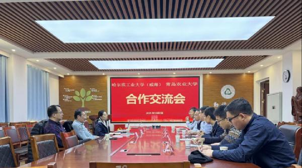 哈尔滨工业大学（威海）原副董事长马家辰一行到伟德BV官网开展交流座谈